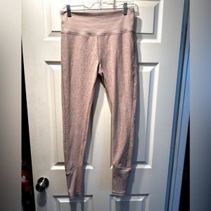 Alo Yoga Alosoft High Waist Lounge Leggings beige color  Women’s Large